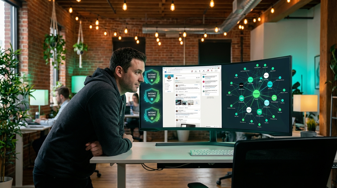 LinkedIn lead generation tool — find warm buyers using intent signals in 2026